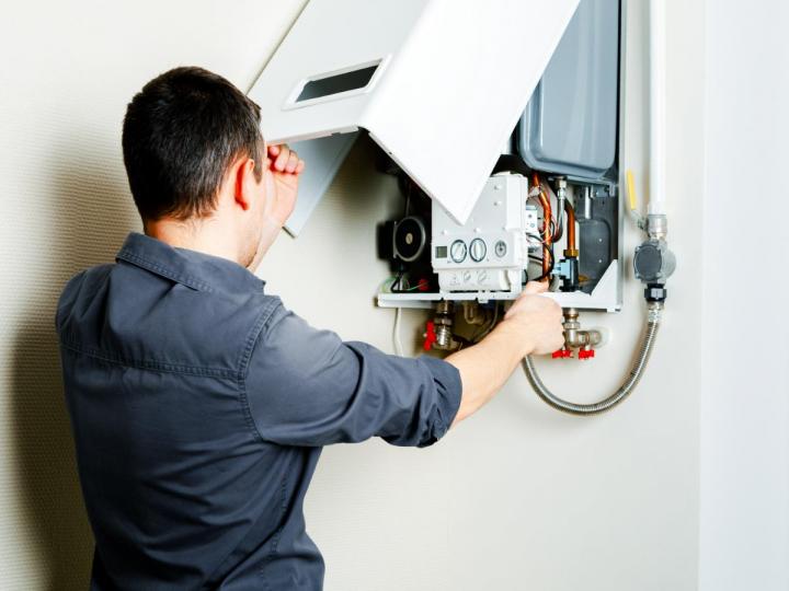 <p>Installation de chauffage, Athis-Val-de-Rouvre</p>